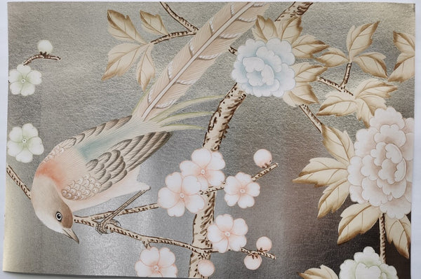 10"*12", hand-painted Chinoiserie Sample