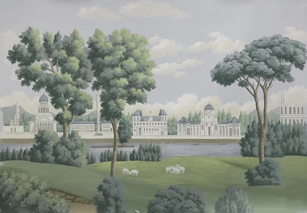 Landscape, Panoramic wallpaper, 3ft wide by8 ft high, USD550 per panel